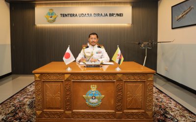 COURTESY CALL FROM JAPANESE DEFENCE ATTACHÉ TO COMMANDER RBAirF