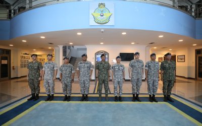 RBAirF RECEIVES VISIT FROM  CHIEF OF THE DEFENCE FORCE MALAYSIAN ARMED FORCES