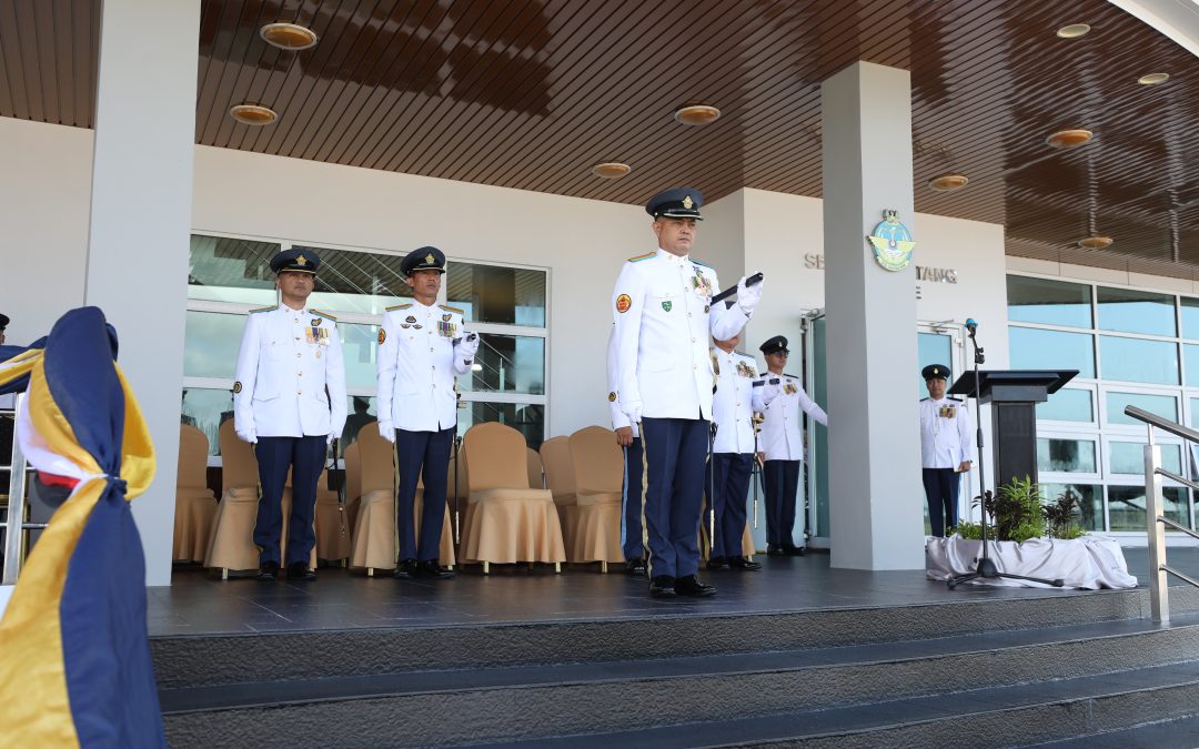 HANDOVER AND TAKEOVER CEREMONY FOR THE RSM OF THE RBAirF OPERATIONS GROUP