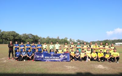RBAirF AND MINDEF STRENGTHEN TIES THROUGH FRIENDLY FOOTBALL MATCH