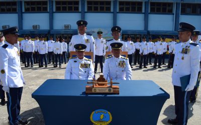 HANDOVER CEREMONY FOR COMMANDING OFFICER NO. 6 WING, SUPPORT GROUP, RBAirF