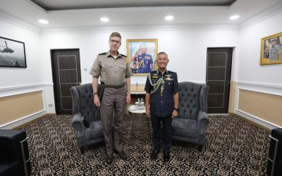 RBAirF COMMANDER RECEIVES INTRODUCTORY CALL FROM US DEFENCE ATTACHÉ