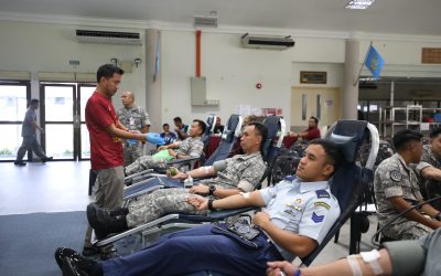 BLOOD DONATION CAMPAIGN MARKS RBAirF 60TH ANNIVERSARY