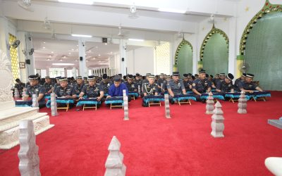 RBAirF HELD A SURAH YASIN AND TAHLIL CEREMONY AT THE ROYAL MAUSOLEUM IN CONJUNCTION WITH THE RBAirF 60TH ANNIVERSARY CELEBRATION