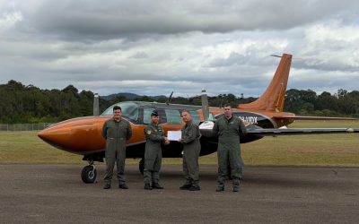 RBAirF OFFICER COMPLETES MULTI-ENGINE FIXED-WING FLIGHT TRAINING IN AUSTRALIA