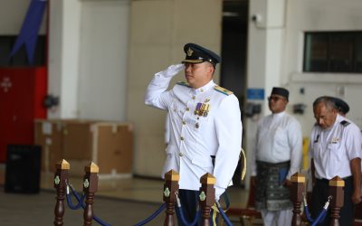 HANDOVER TAKEOVER CEREMONY FOR WING COMMANDER, NO. 5 WING, RBAIRF