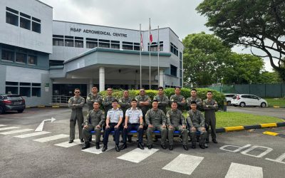 RBAirF AIRCREW ATTENDS AVIATION PHYSIOLOGY TRAINING (APT) AT REPUBLIC OF SINGAPORE