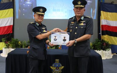 RBAirF HELD HANDOVER TAKEOVER CEREMONY FOR DEPUTY COMMANDER