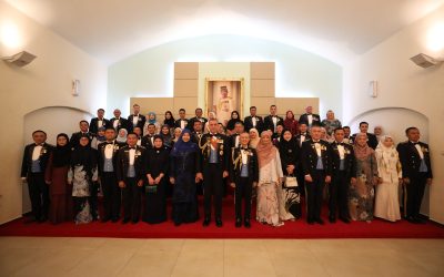 RBAirF HELD REGIMENTAL DINNER IN CONJUNCTION WITH THE CHANGE OF COMMAND FOR THE RBAirF COMMANDER