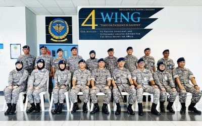 FIVE PERSONNEL FROM NO. 4 WING AWARDED SUPPLY VOCATION BADGE