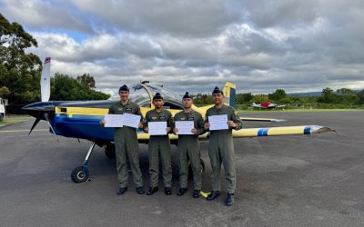 RBAirF STUDENT PILOT COURSE 60 BASIC AND INTERMEDIATE FIXED WING PILOT TRAINING COURSE COMPLETION