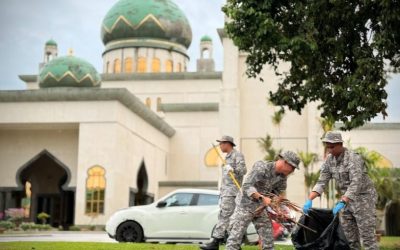 RBAirF CONDUCTS CLEANING CAMPAIGN AT SEVEN MOSQUES IN PREPARATION FOR THE HOLY MONTH OF RAMADHAN