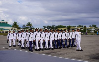 PASSING OUT PARADE CEREMONY FOR THE ROYAL BRUNEI ARMED FORCES MALE RECRUITS OF THE 176TH INTAKE
