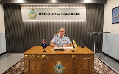 RBAirF WELCOMES VISIT FROM DIRECTOR GENERAL STRATEGY AND PLANS, RAAF