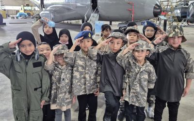 STELLA SCHOOL EDUCATIONAL VISIT TO RBAirF