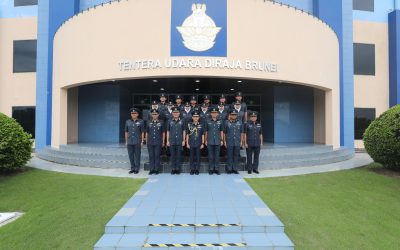 RBAirF PRESENTS LETTERS OF CREDENCE TO OFFICERS OF INTAKE 21
