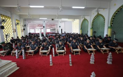 RBAirF HELD SURAH YAASIN AND TAHLIL RECITATION AT KUBAH MAKAM DIRAJA IN CONJUNCTION WITH RBAF’S 64th ANNIVERSARY