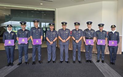SIX RBAirF OFFICERS COMPLETE INAUGURAL JUNIOR OFFICERS DEVELOPMENT COURSE 01/2025