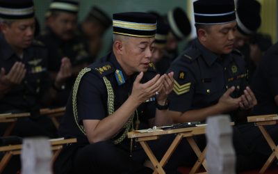 RBAirF HELD SURAH YAASIN AND TAHLIL RECITATION AT KUBAH MAKAM DIRAJA IN CONJUNCTION WITH RBAirF’S 59th ANNIVERSARY