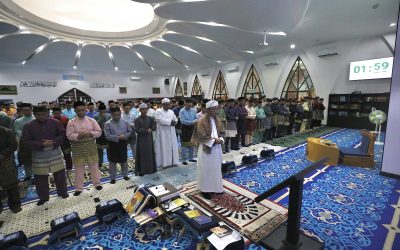 DOA KESYUKURAN CEREMONY IN CONJUCTION WITH THE 79TH BIRTHDAY CELEBRATION OF HIS MAJESTY SULTAN HAJI HASSANAL BOLKIAH MUI’ZZADIN WADDAULAH, SULTAN YANG DI-PERTUAN NEGARA BRUNEI DARUSSALAM
