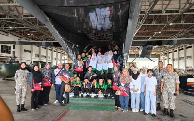 RBAirF EDUCATIONAL VISIT FROM SEKOLAH RENDAH LABI, BELAIT TO RIMBA AIR FORCE BASE