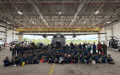 RBAirF EDUCATIONAL VISIT FROM SEKOLAH RENDAH KAMPONG MATA-MATA, GADONG TO RIMBA AIR FORCE BASE