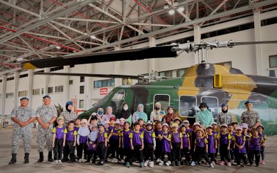 RBAirF EDUCATIONAL VISIT FROM SEKOLAH TAMAN ASOHAN KANAK-KANAK PERTIWI TO RIMBA AIR FORCE BASE