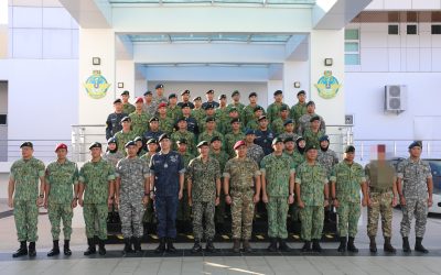 01 OFFICER AND 06 OTHER RANKS FROM RBAirF DEPART FOR FORCE INTEGRATION TRAINING (FIT) IN MALAYSIAN BATTALION (MALBATT) VILLAGE, PORT DICKSON, MALAYSIA