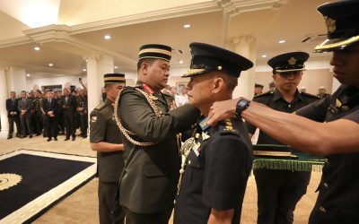 COMMANDER ROYAL BRUNEI AIR FORCE  PROMOTED TO BRIDGADIER GENERAL
