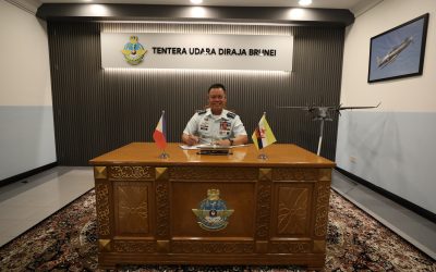 COMMANDER RBAirF RECEIVES COURTESY CALL FROM  PHILIPPINES AIR FORCE