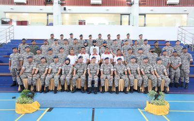 COMMANDER OF RBAIRF CONDUCTS WORK VISIT TO NO. 6 WING, SUPPORT GROUP, THE ROYAL BRUNEI AIR FORCE