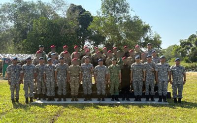CLOSING CEREMONY FOR BASIC AIRBORNE COURSE, JUMPMASTER STATIC AIRBORNE COURSE AND INTERMEDIATE RIGGER COURSE SESSION 2025