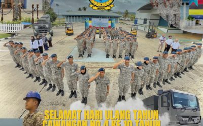 PARADE CEREMONY IN CONJUNCTION WITH THE 10th ANNIVERSARY OF NO. 4 WING, SUPPORT GROUP, ROYAL BRUNEI AIR FORCE(RBAIRF)