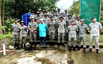 RBAirF COMMENCE CEMETERY CLEANING CAMPAIGN IN CONJUNCTION WITH RBAF 64TH ANNIVERSARY