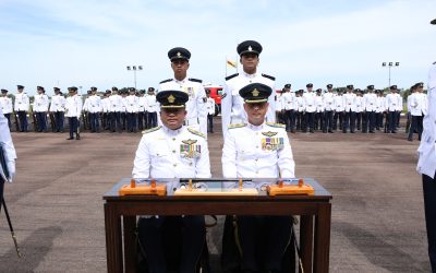 CHANGE OF COMMAND CEREMONY FOR COMMANDER OPERATIONS GROUP, ROYAL BRUNEI AIR FORCE