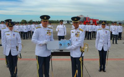 HANDOVER CEREMONY FOR WING COMMANDER OF NO. 3 WING, OPERATION GROUP, RBAirF