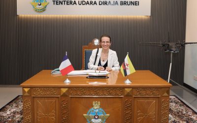 COMMANDER RBAirF RECEIVES OFFICE CALL FROM AMBASSADOR OF THE REPUBLIC OF FRANCE TO BRUNEI DARUSSALAM