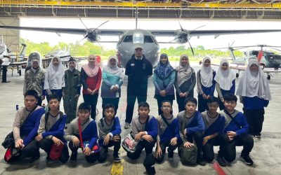 BERAKAS GARISON PRIMARY SCHOOL VISIT TO ROYAL BRUNEI AIR FORCE (RBAirF)