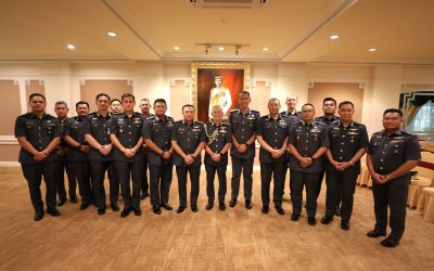 FIVE SENIOR OFFICERS OF THE ROYAL BRUNEI AIR FORCE PROMOTED IN CEREMONY AT BOLKIAH GARRISON