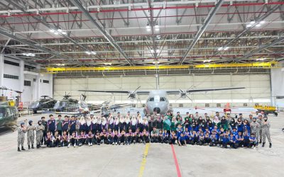 EDUCATIONAL VISIT FROM SEKOLAH RENDAH KASAT DAN SEKOLAH MENEGAH YAYSAN SULTAN HAJI HASSANAL BOLKIAH TO ROYAL BRUNEI AIRFORCE