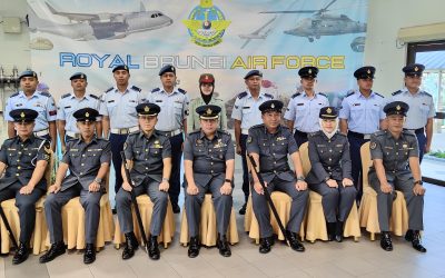 PROMOTION CEREMONY FOR JUNIOR NON-COMMISSIONED OFFICERS OF NO. 6 WING, SUPPORT GROUP, ROYAL BRUNEI AIR FORCE