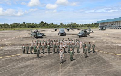 COMMANDER OPERATIONS GROUP WORKING VISIT TO NO. 1 WING