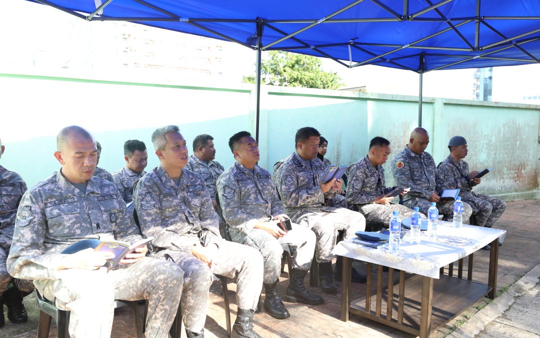 RBAirF CONDUCTS CEMETERY CLEANING CAMPAIGN IN CONJUNCTION WITH ITS 60TH ANNIVERSARY