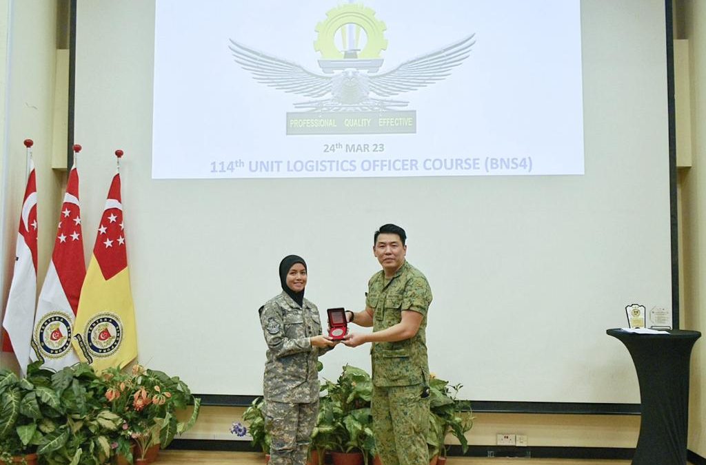 RBAirF OFFICER ATTENDS UNIT LOGISTICS OFFICER COURSE IN REPUBLIC OF SINGAPORE