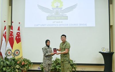 RBAirF OFFICER ATTENDS UNIT LOGISTICS OFFICER COURSE IN REPUBLIC OF SINGAPORE