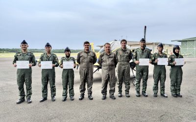 BASIC AND INTERMEDIATE FIXED WING PILOT TRAINING COURSE COMPLETION