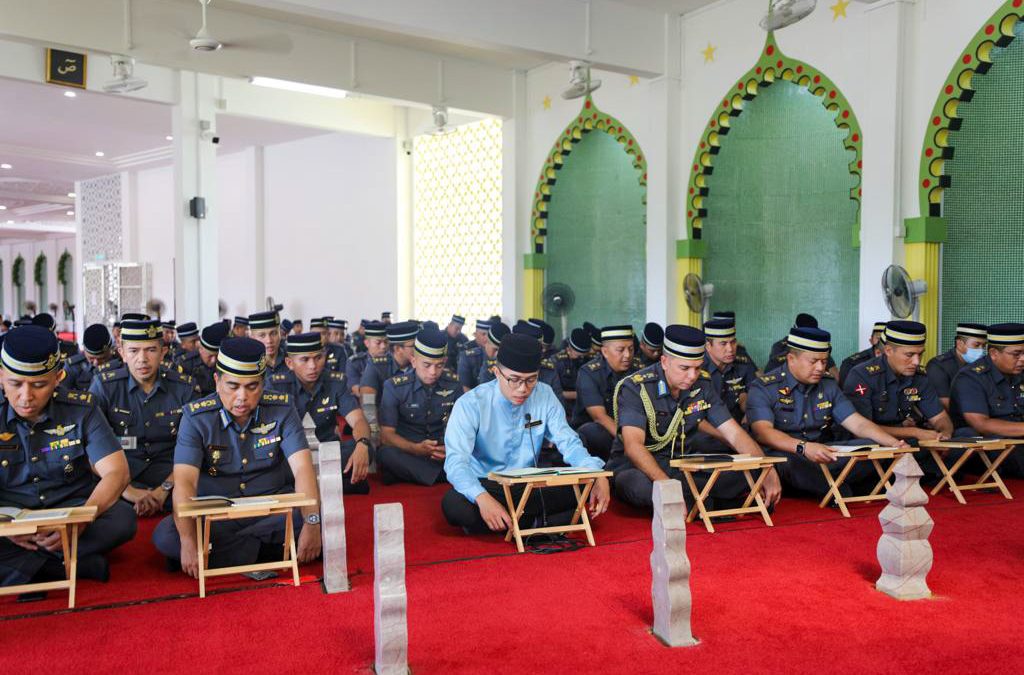 RBAirF HOLDS SURAH YASSIN AND TAHLIL RECITATION AT ROYAL MAUSOLEUM BUILDING IN CONJUNCTION WITH THE HOLY MONTH OF RAMADHAN