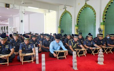 RBAirF HOLDS SURAH YASSIN AND TAHLIL RECITATION AT ROYAL MAUSOLEUM BUILDING IN CONJUNCTION WITH THE HOLY MONTH OF RAMADHAN