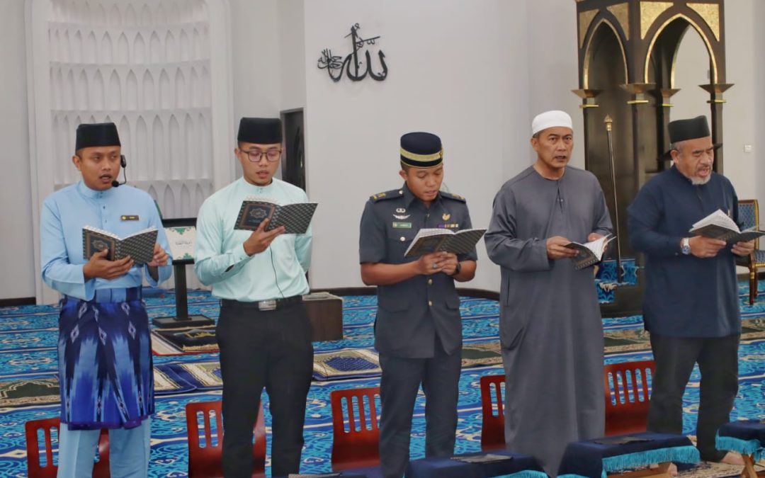 BADAN KEBAJIKAN KAKITANGAN, AIR ENGINEERING UNIT, TECHNICAL EQUIPMENT MAINTENANCE DIVISION HELD KHATAM AL-QURAN EVENT