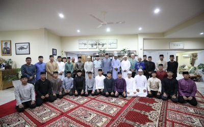 IFTAR EVENT WITH FORMER COMMANDERS AND SENIOR OFFICERS OF RBAirF